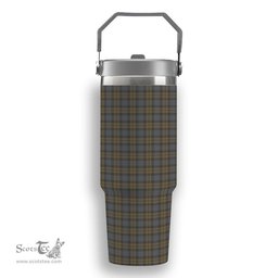 ScotsTee Shop Scottish Outlander 3 Tartan Flip Straw Tumbler 20oz 30oz
