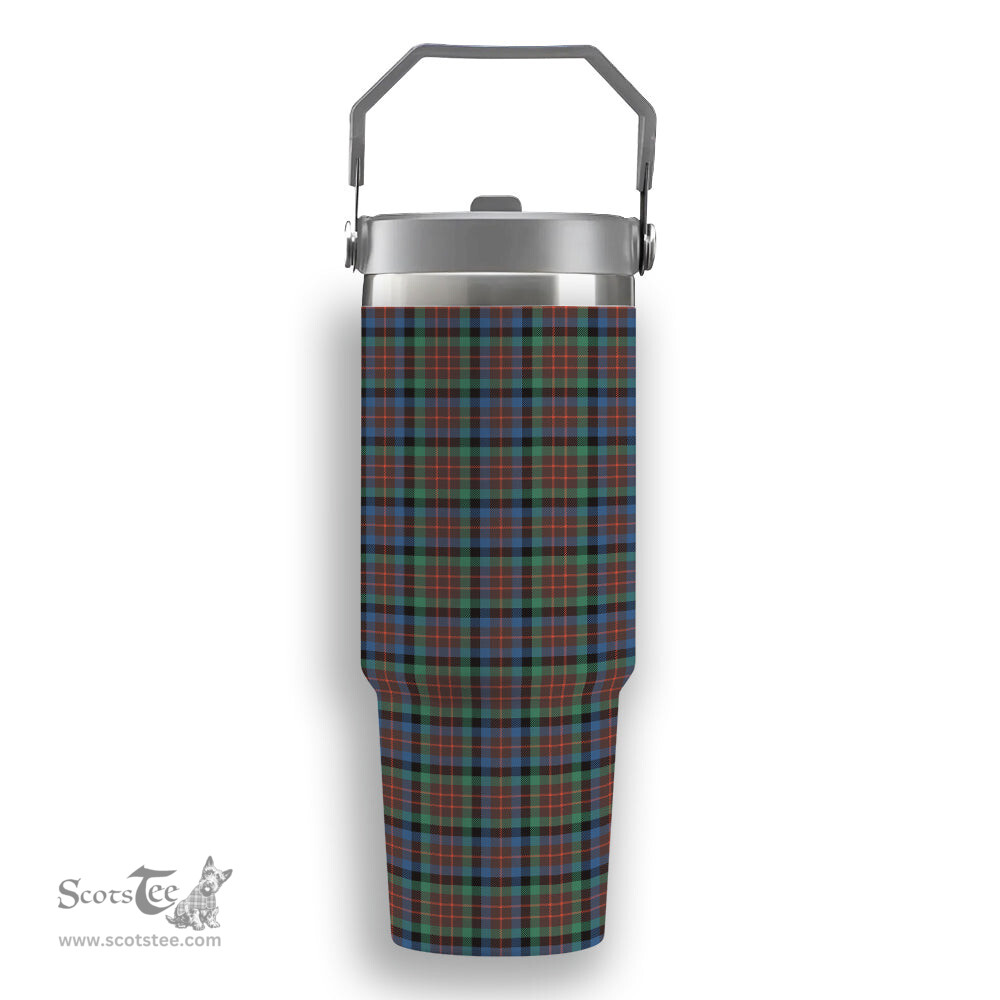 ScotsTee Shop Scottish MacDuff Hunting Ancient SC Tartan Flip Straw Tumbler 20oz 30oz