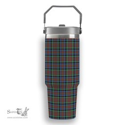 ScotsTee Shop Scottish MacDuff Hunting Ancient SC Tartan Flip Straw Tumbler 20oz 30oz