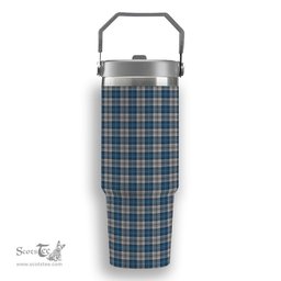 ScotsTee Shop Scottish Napier Modern Tartan Flip Straw Tumbler 20oz 30oz