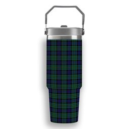 ScotsTee Shop Scottish MacCallum Modern SC Tartan Flip Straw Tumbler 20oz 30oz