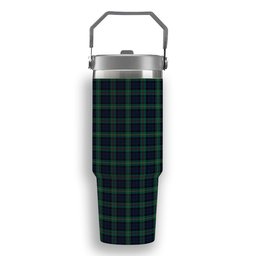 ScotsTee Shop Scottish MacEwan Modern Tartan Flip Straw Tumbler 20oz 30oz