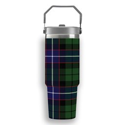 ScotsTee Shop Scottish Russell SC Tartan Flip Straw Tumbler 20oz 30oz