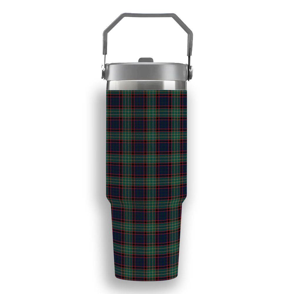 ScotsTee Shop Scottish McNeacail Hunting Modern Tartan Flip Straw Tumbler 20oz 30oz