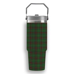 ScotsTee Shop Scottish Newfoundland Tartan Flip Straw Tumbler 20oz 30oz