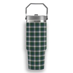 ScotsTee Shop Scottish Malcolm Dress Ancient Tartan Flip Straw Tumbler 20oz 30oz