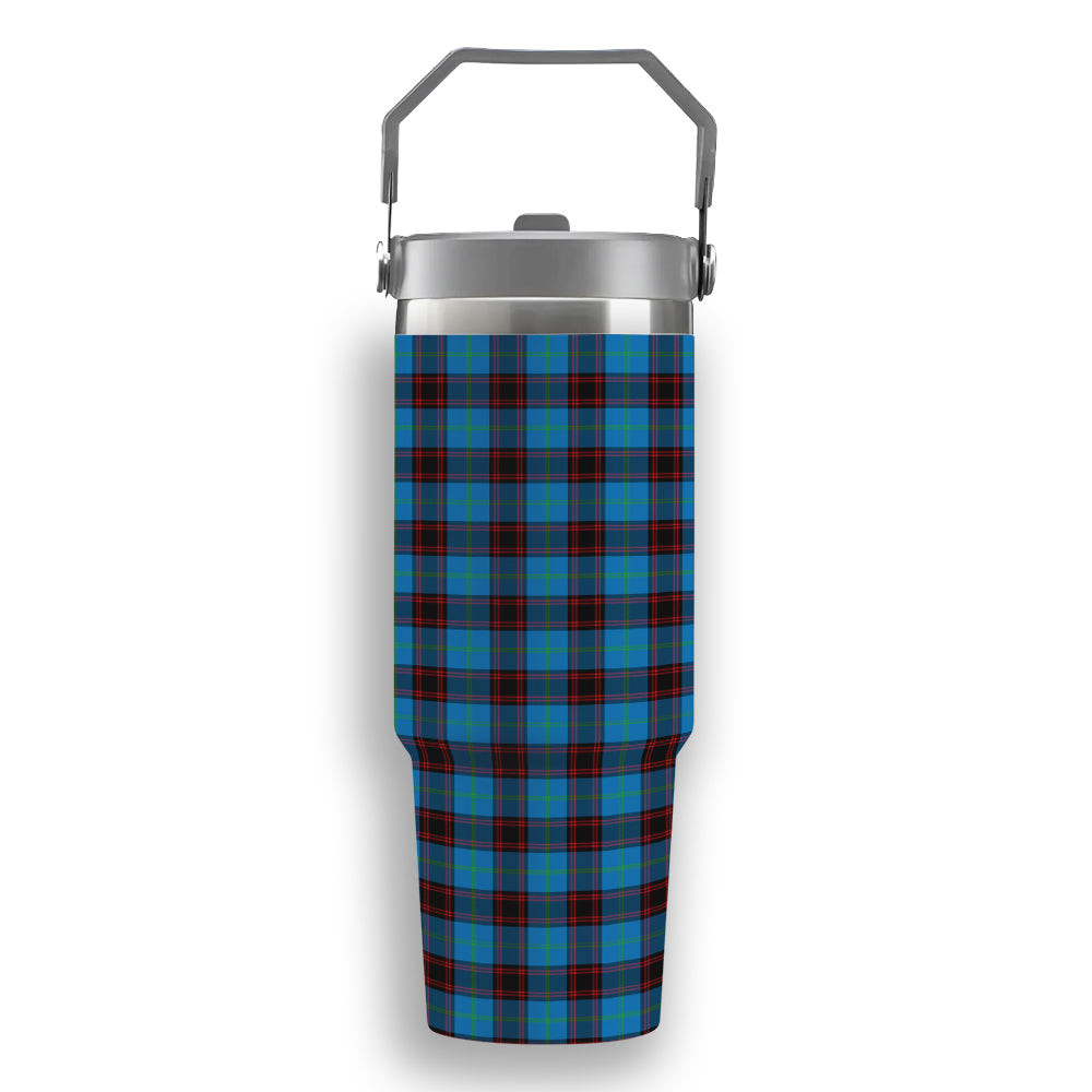 ScotsTee Shop Scottish Hume Ancient Tartan Flip Straw Tumbler 20oz 30oz