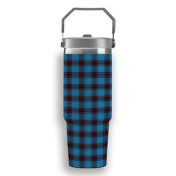 ScotsTee Shop Scottish Hume Ancient Tartan Flip Straw Tumbler 20oz 30oz