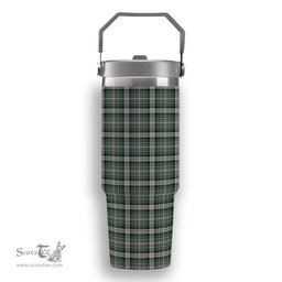 ScotsTee Shop Scottish MacKenzie MacGregor-Hastie Tartan Flip Straw Tumbler 20oz 30oz