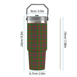 ScotsTee Shop Scottish Skene Ancient Tartan Flip Straw Tumbler 20oz 30oz