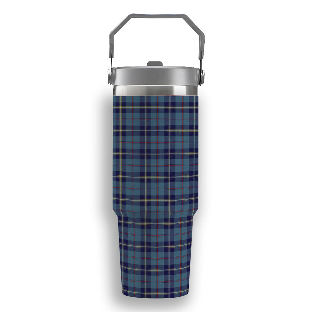 ScotsTee Shop Scottish MacRae of America Tartan Flip Straw Tumbler 20oz 30oz