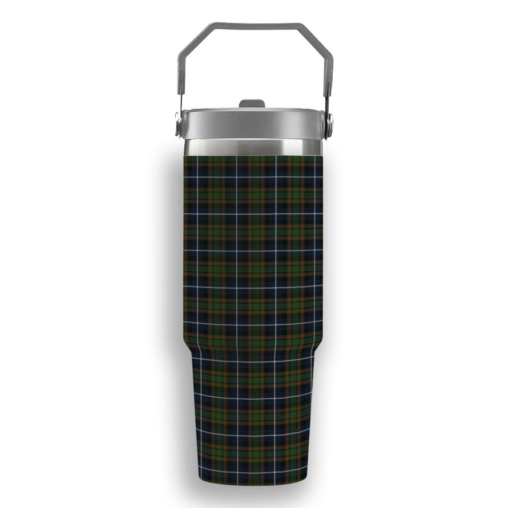 ScotsTee Shop Scottish MacRae Hunting Tartan Flip Straw Tumbler 20oz 30oz
