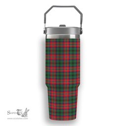 ScotsTee Shop Scottish McCulloch Modern Tartan Flip Straw Tumbler 20oz 30oz