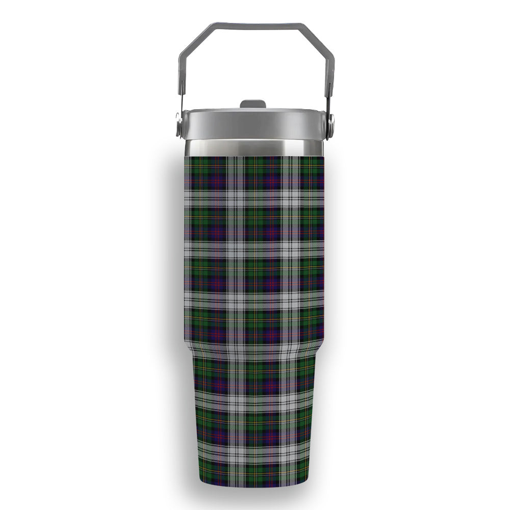 ScotsTee Shop Scottish McCallum Dress Tartan Flip Straw Tumbler 20oz 30oz