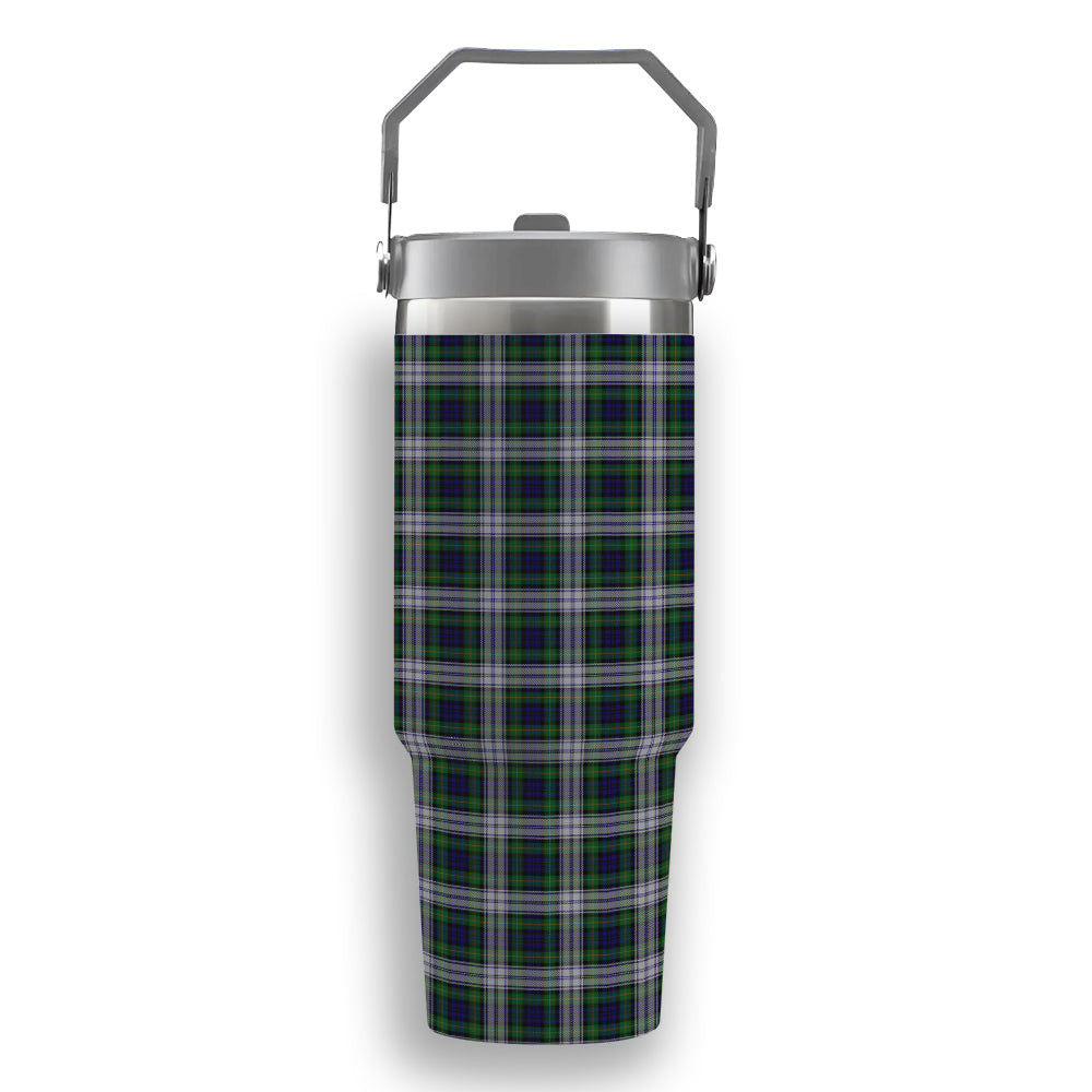 ScotsTee Shop Scottish Gordon Dress 1965 Tartan Flip Straw Tumbler 20oz 30oz