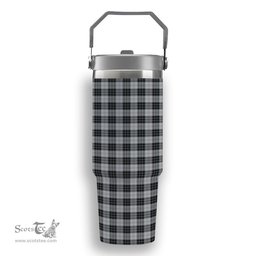 ScotsTee Shop Scottish McRae Dress Tartan Flip Straw Tumbler 20oz 30oz