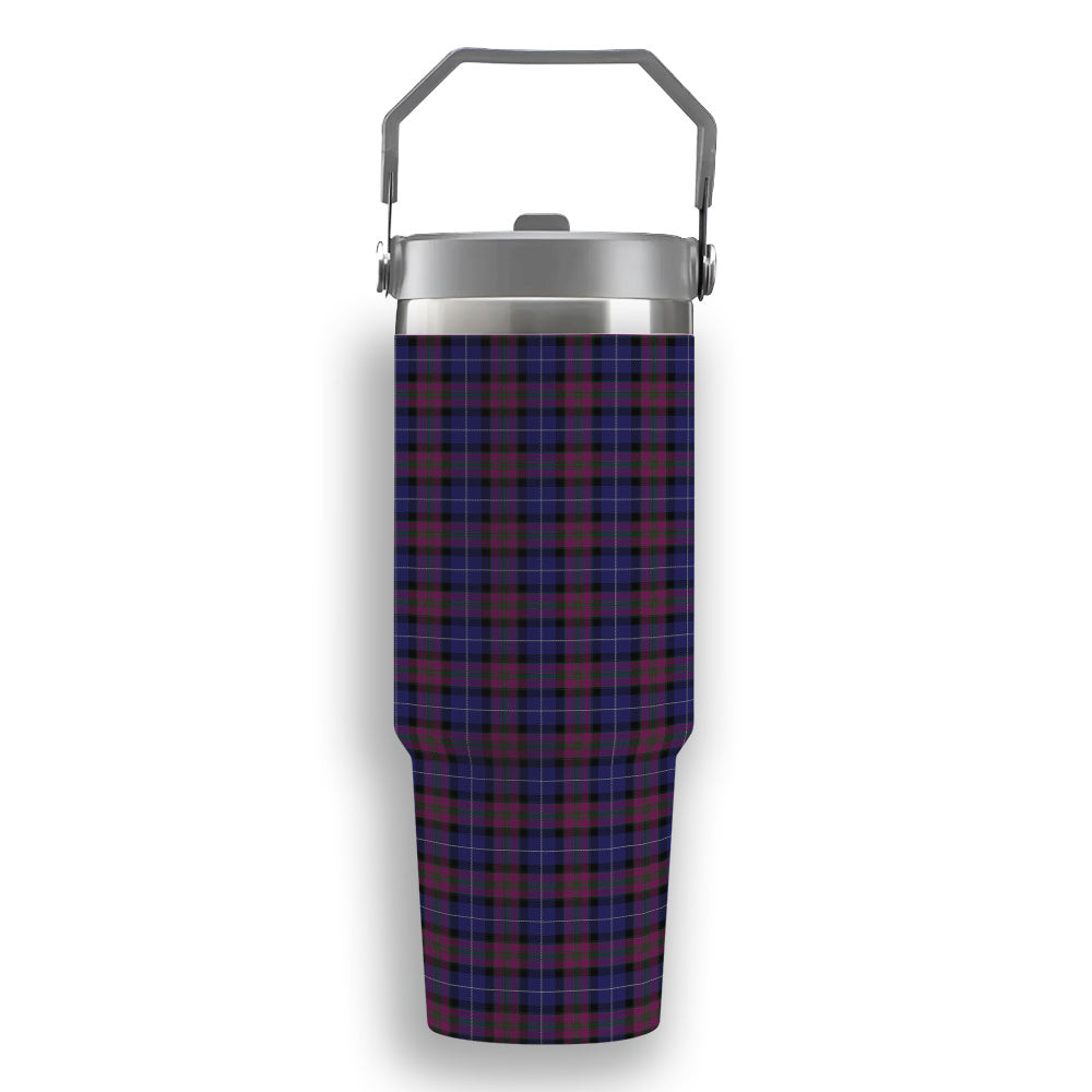 ScotsTee Shop Scottish Pride of Scotland Tartan Flip Straw Tumbler 20oz 30oz