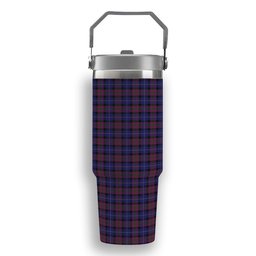 ScotsTee Shop Scottish Pride of Scotland Tartan Flip Straw Tumbler 20oz 30oz