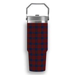 ScotsTee Shop Scottish Lawless Tartan Flip Straw Tumbler 20oz 30oz