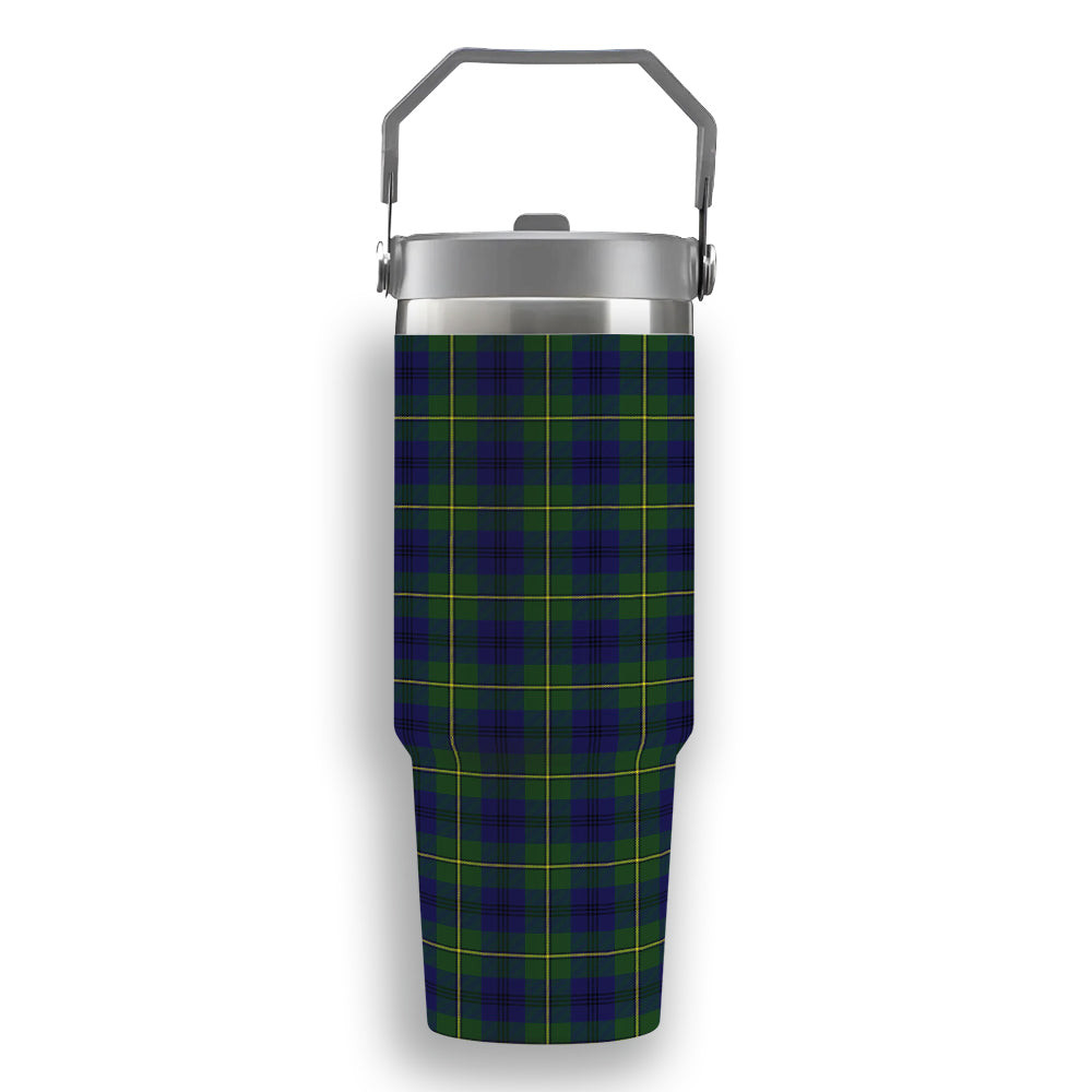 ScotsTee Shop Scottish Johnstone Modern Tartan Flip Straw Tumbler 20oz 30oz