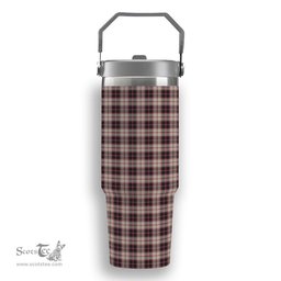 ScotsTee Shop Scottish McPherson Hunting Ancient Tartan Flip Straw Tumbler 20oz 30oz