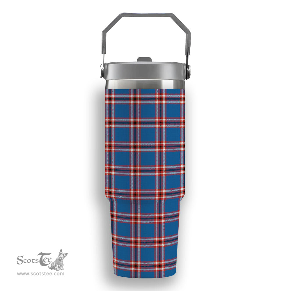 ScotsTee Shop Scottish Laing of Archiestown Ancient Tartan Flip Straw Tumbler 20oz 30oz
