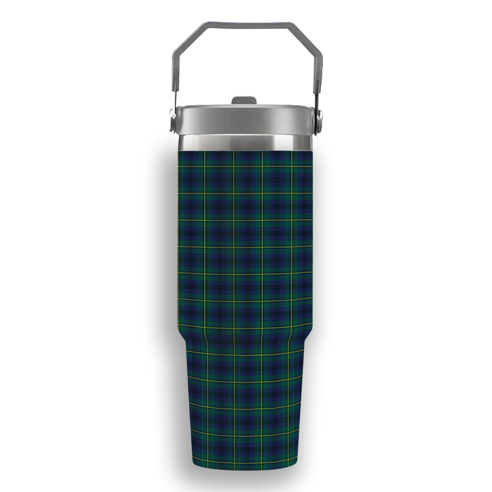 ScotsTee Shop Scottish Johnstone Originaux Modern Clan Tartan Flip Straw Tumbler 20oz 30oz