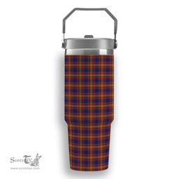 ScotsTee Shop Scottish McGurk Tartan Flip Straw Tumbler 20oz 30oz