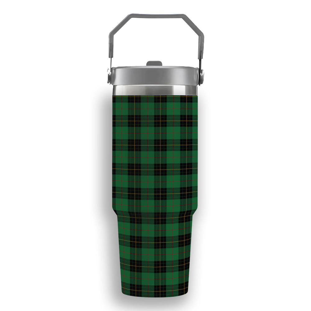 ScotsTee Shop Scottish McArthur-Fox Hunting Ancient Tartan Flip Straw Tumbler 20oz 30oz