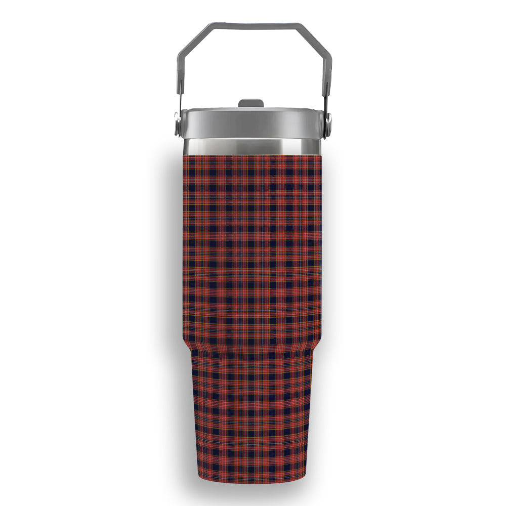 ScotsTee Shop Scottish Ogilvy Tartan Flip Straw Tumbler 20oz 30oz
