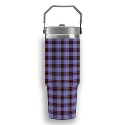 ScotsTee Shop Scottish Rutherford SC Tartan Flip Straw Tumbler 20oz 30oz