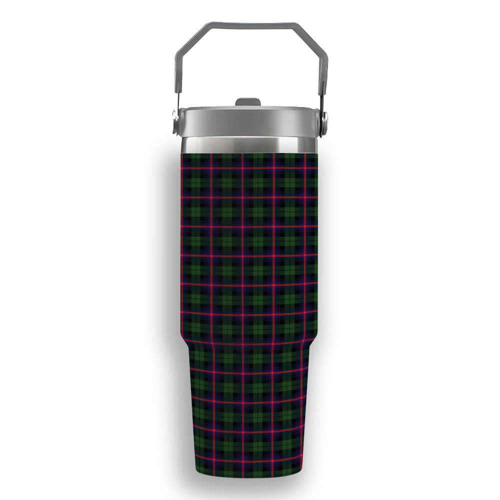 ScotsTee Shop Scottish Urquhart Modern Tartan Flip Straw Tumbler 20oz 30oz