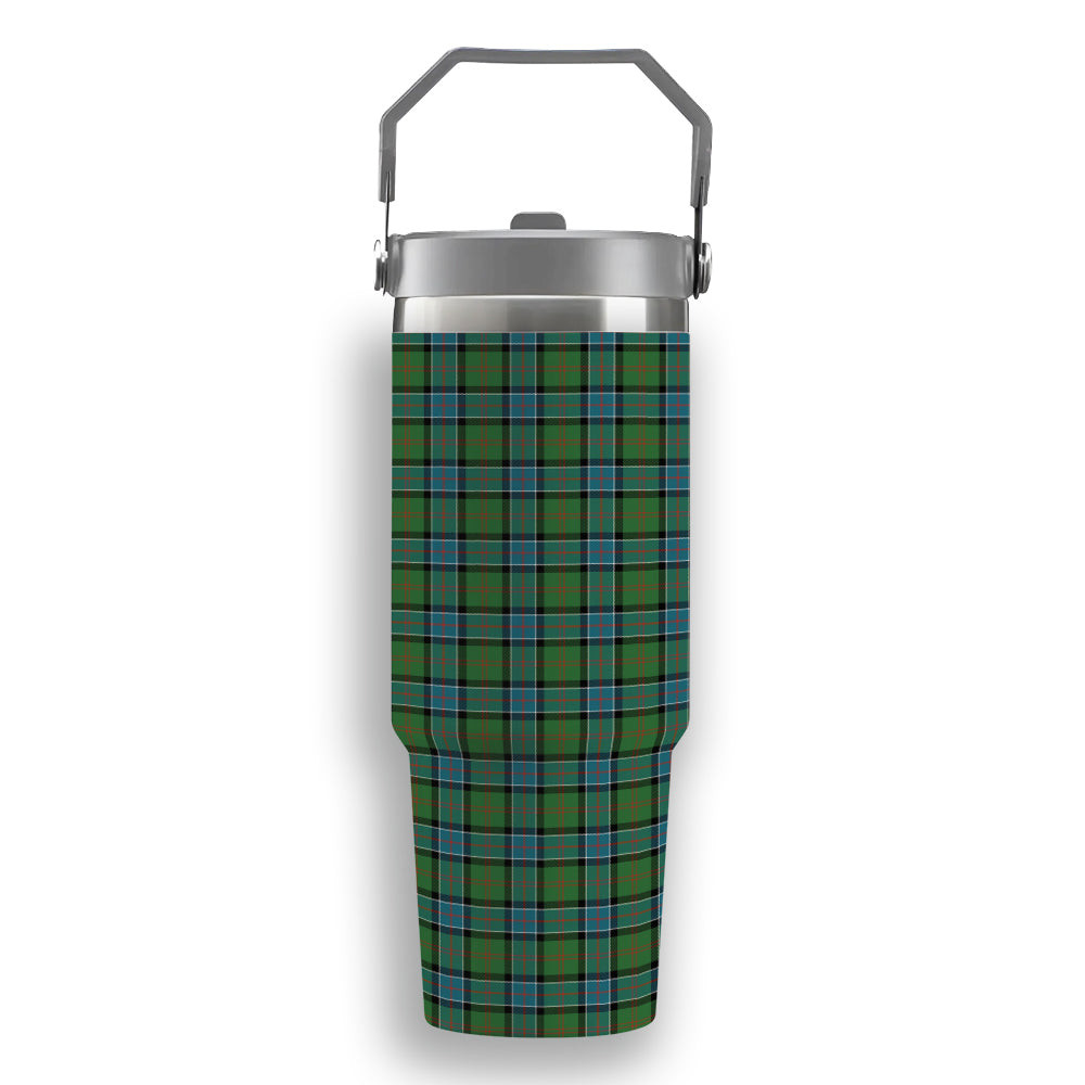 ScotsTee Shop Scottish Sinclair Hunting Ancient Clan Tartan Flip Straw Tumbler 20oz 30oz