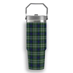 ScotsTee Shop Scottish Swinton Tartan Flip Straw Tumbler 20oz 30oz