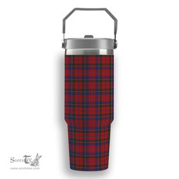 ScotsTee Shop Scottish McDonald of Glenaladale Tartan Flip Straw Tumbler 20oz 30oz