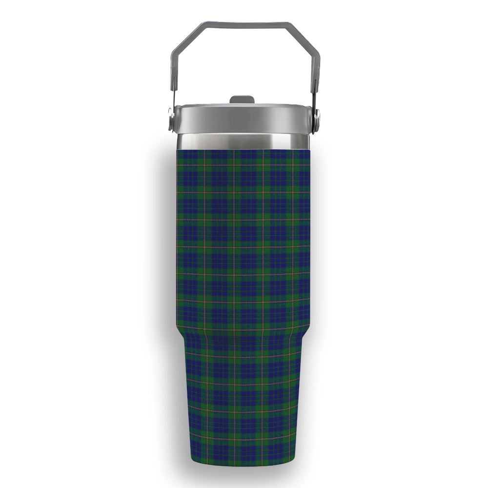ScotsTee Shop Scottish Nowell Tartan Flip Straw Tumbler 20oz 30oz
