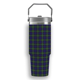 ScotsTee Shop Scottish Newman SC Tartan Flip Straw Tumbler 20oz 30oz