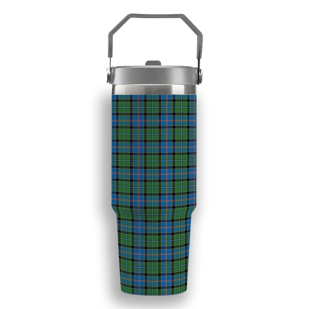 ScotsTee Shop Scottish Stirling Ancient Tartan Flip Straw Tumbler 20oz 30oz