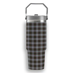 ScotsTee Shop Scottish Stewart of Appin Dress 1 Tartan Flip Straw Tumbler 20oz 30oz