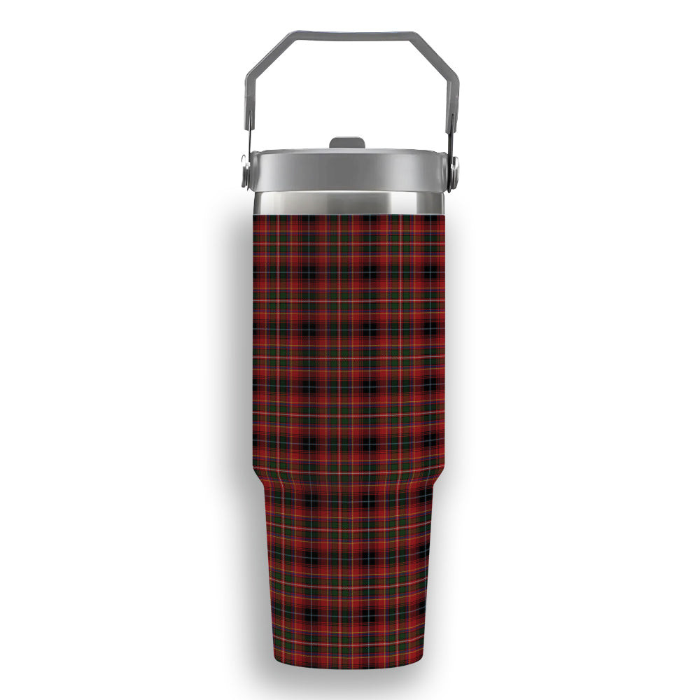 ScotsTee Shop Scottish Innes of Moray Tartan Flip Straw Tumbler 20oz 30oz
