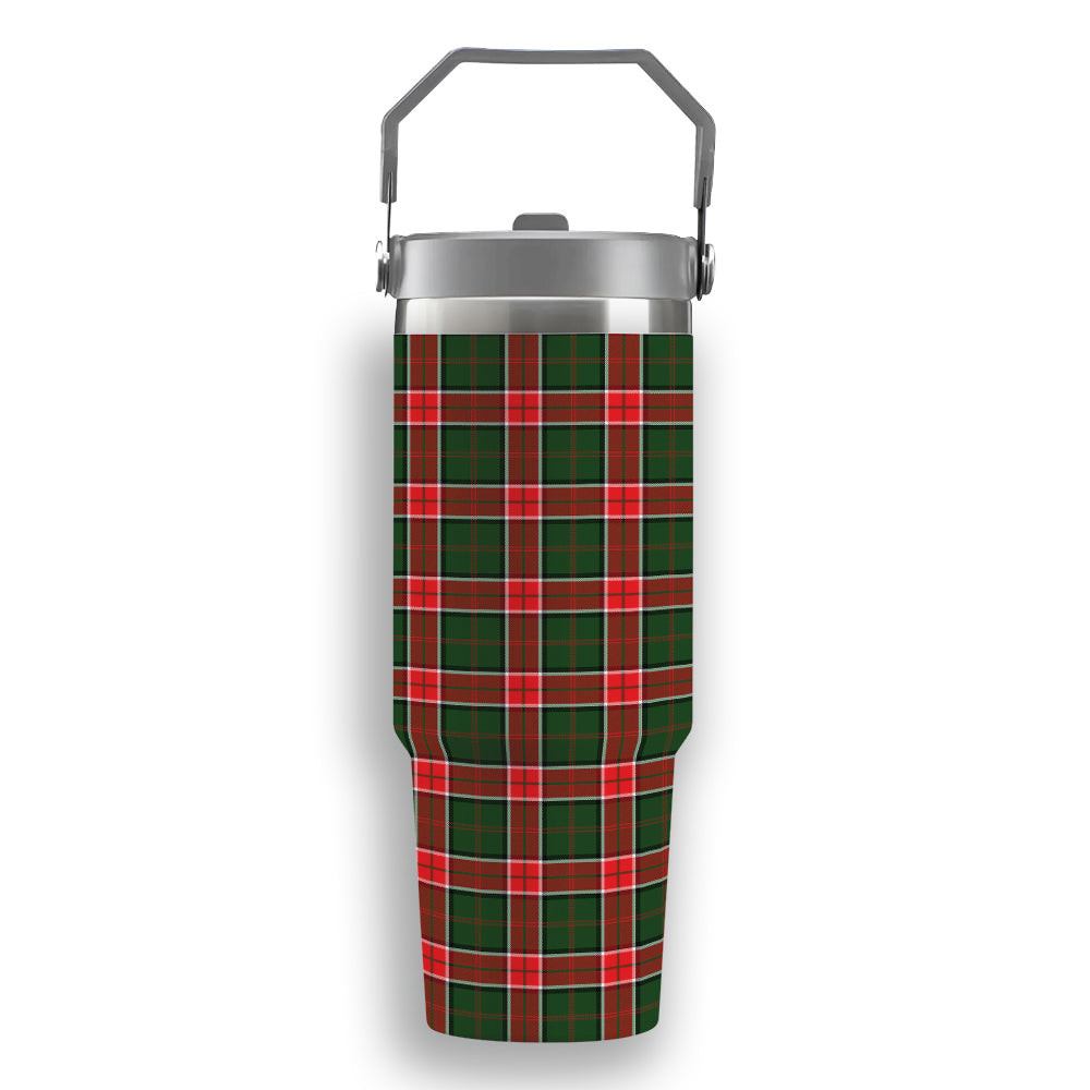 ScotsTee Shop Scottish Pollock Modern Tartan Flip Straw Tumbler 20oz 30oz