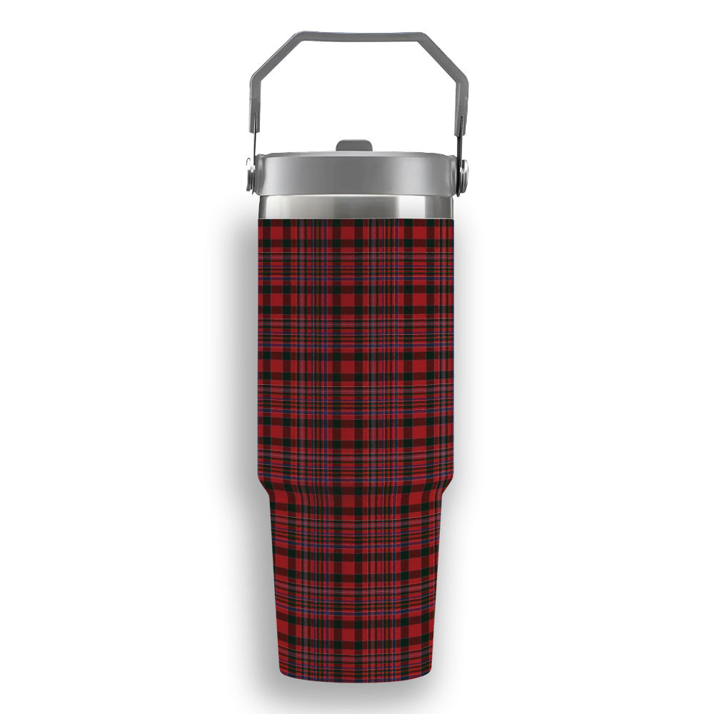 ScotsTee Shop Scottish MacAlister Tartan Flip Straw Tumbler 20oz 30oz