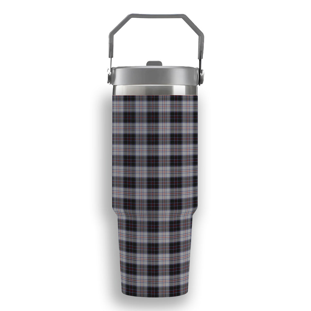 ScotsTee Shop Scottish MacRae, Dress Tartan Flip Straw Tumbler 20oz 30oz