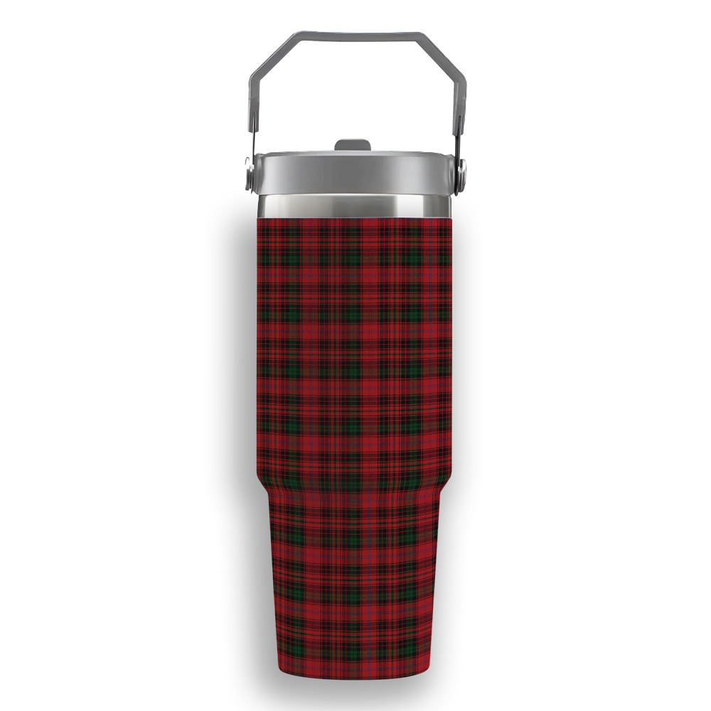 ScotsTee Shop Scottish MacInroy 2 Tartan Flip Straw Tumbler 20oz 30oz