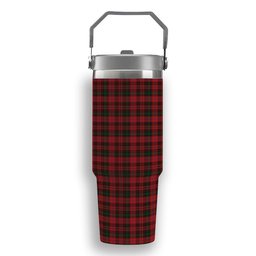ScotsTee Shop Scottish MacInroy 2 Tartan Flip Straw Tumbler 20oz 30oz