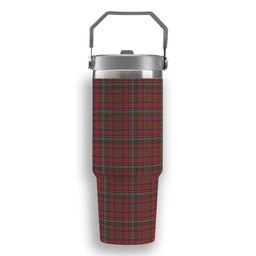 ScotsTee Shop Scottish Waggrall Tartan Flip Straw Tumbler 20oz 30oz