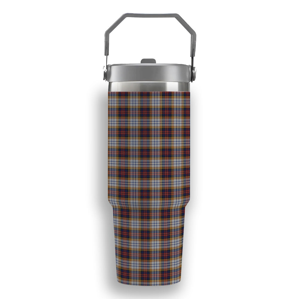 ScotsTee Shop Scottish McInnes Ancient Hunting Tartan Flip Straw Tumbler 20oz 30oz