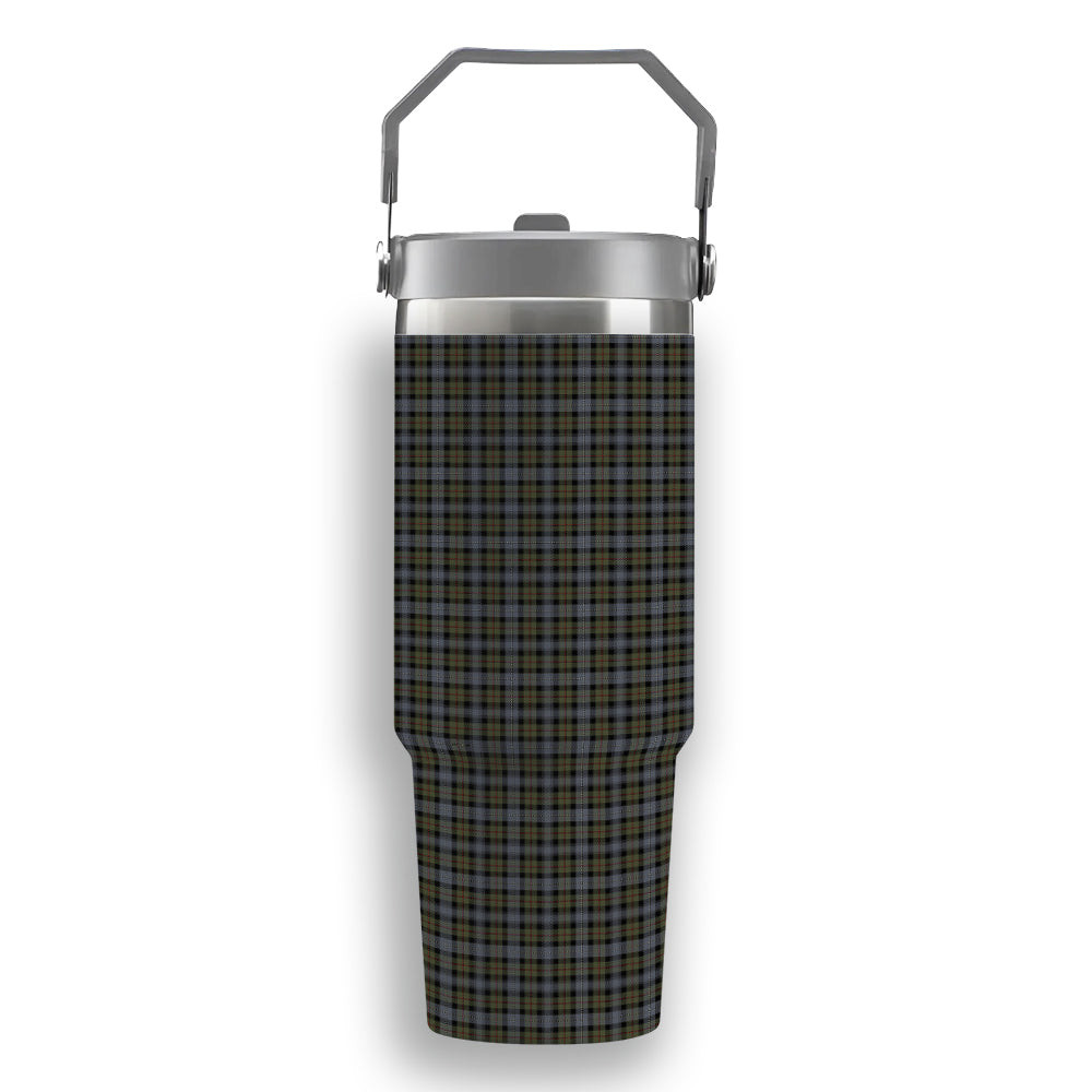 ScotsTee Shop Scottish Robertson Hunting #2 Ancient Tartan Flip Straw Tumbler 20oz 30oz