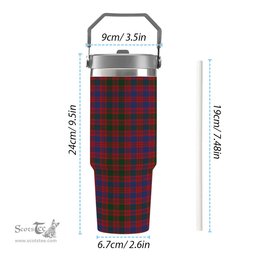 ScotsTee Shop Scottish MacColl Ancient Tartan Flip Straw Tumbler 20oz 30oz