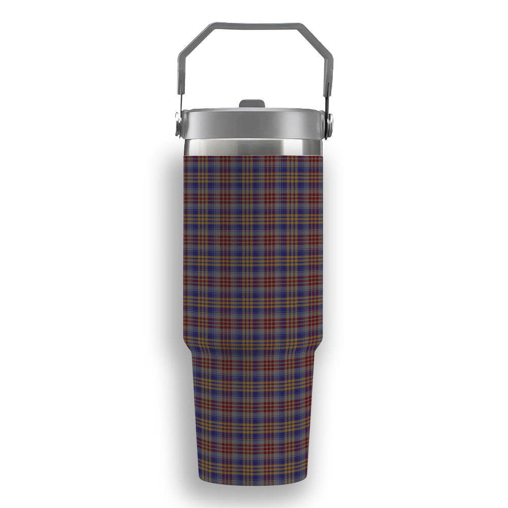 ScotsTee Shop Scottish Lysaght Tartan Flip Straw Tumbler 20oz 30oz